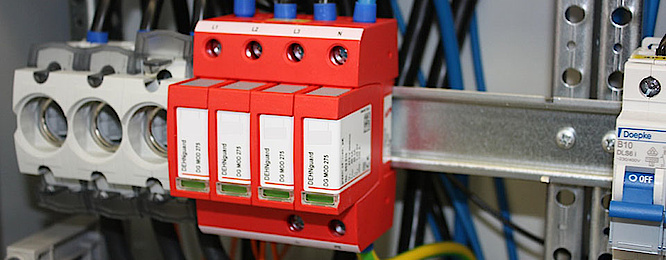 Über­spannungs­schutz bei Elektro Strobl in Rottendorf
