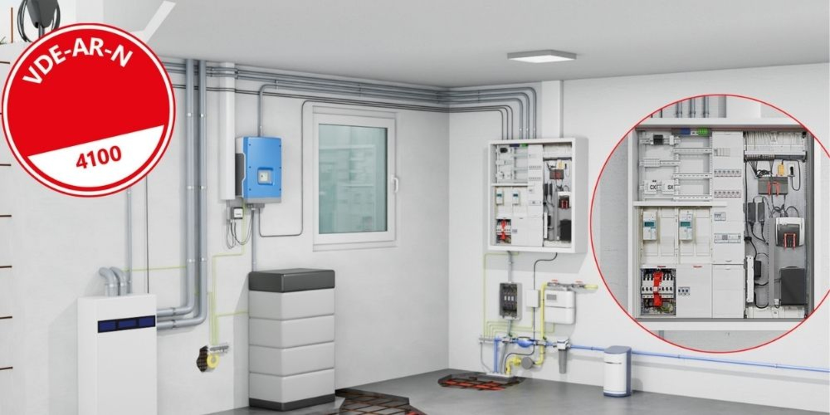 Schutz für Hausanschluss, Zähler, Unterverteilung bei Elektro Strobl in Gerbrunn